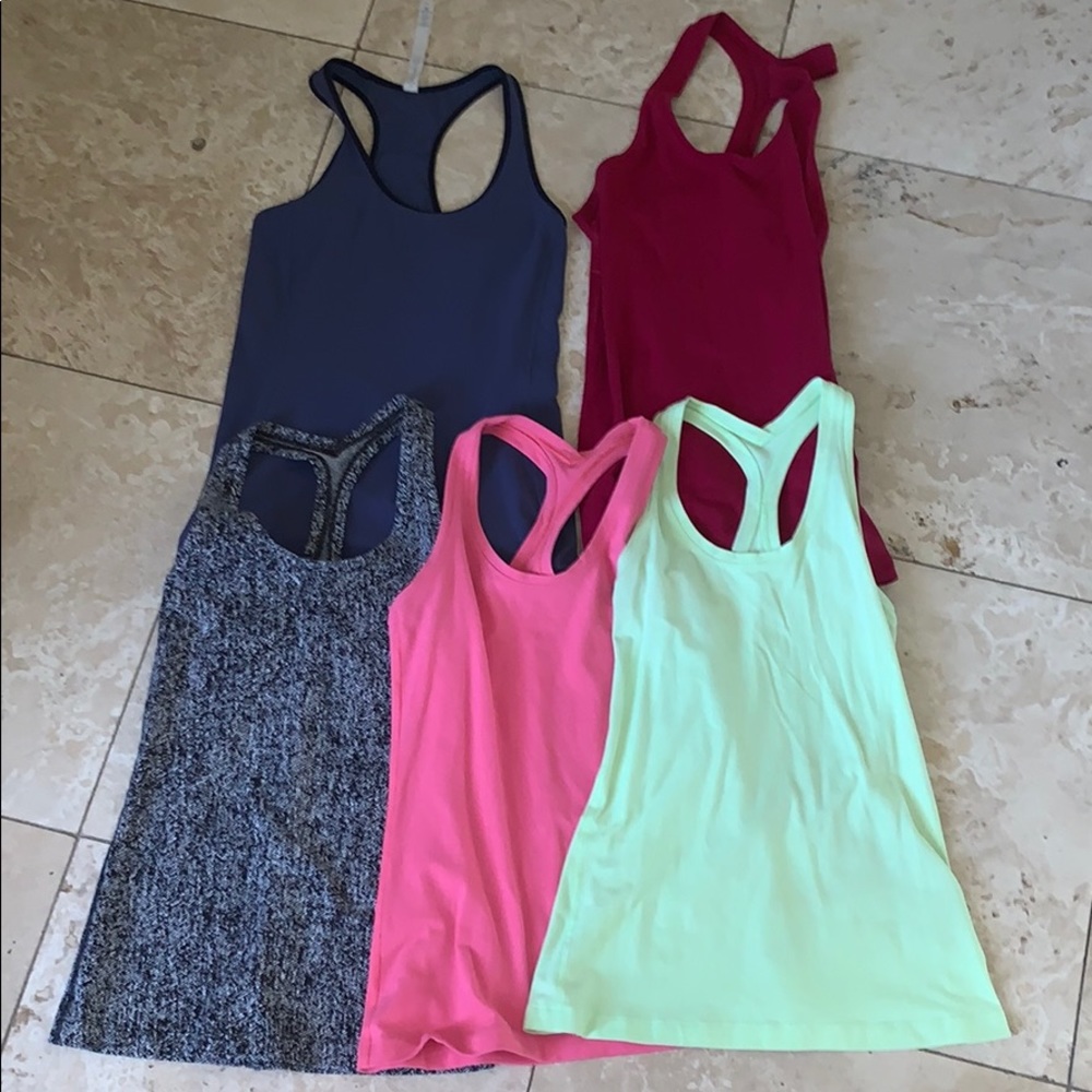 5 lululemon tank topS